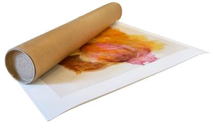 Paperprint unframed comes delivered in a sturdy tube. Ingeborg Andersson Art