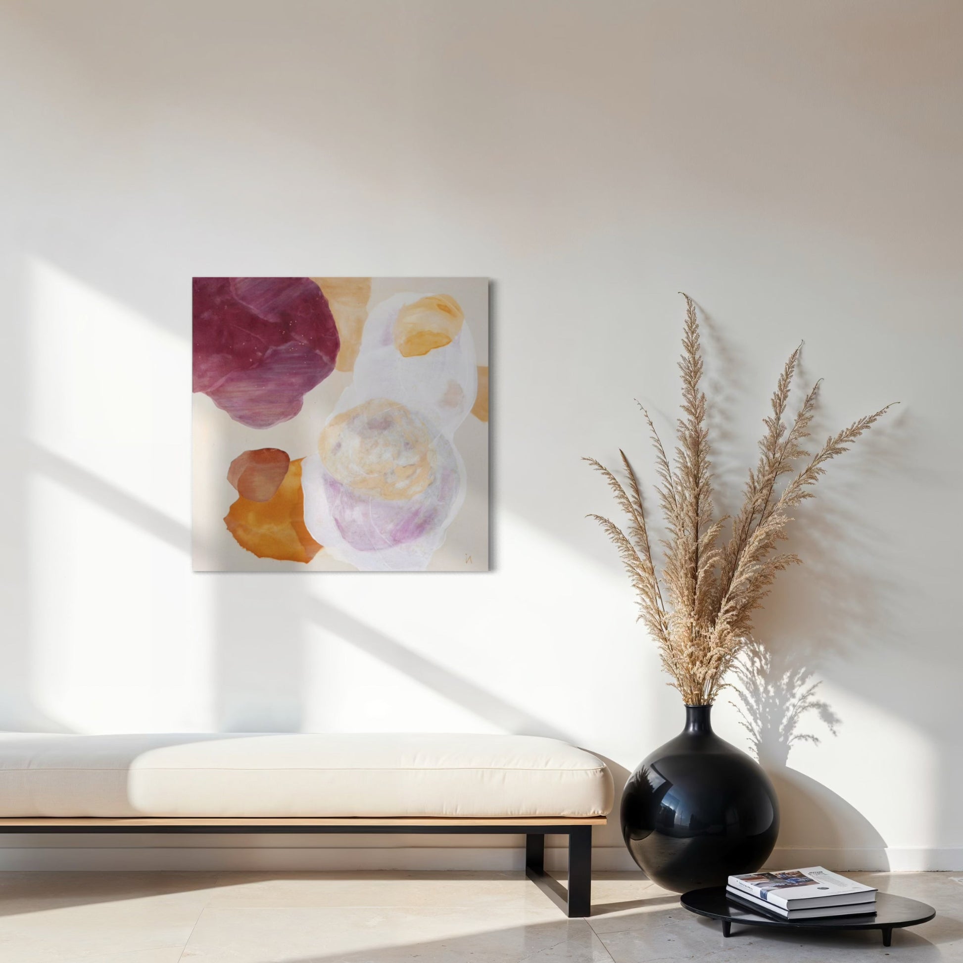 Cosmo, serene abstract wall art print unframed. Ingeborg Andersson Art