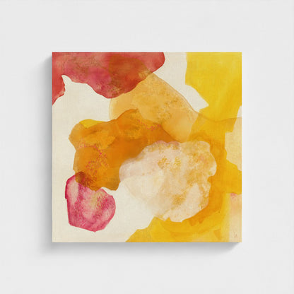Landscape, abstract nature wall art print on canvas, unframed. Ingeborg Andersson Art